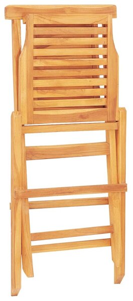 Skládací židle 6 ks 47x63x90 cm masivní teak 3155047