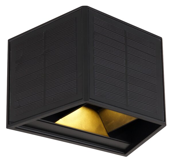 Globo Lighting Solar nástěnné svítidlo 1x6 W černá 36495