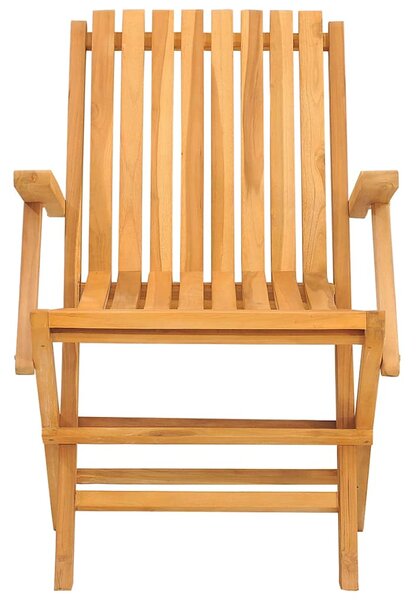 Skládací židle 6 ks 61x67x90 cm masivní teak 3155056