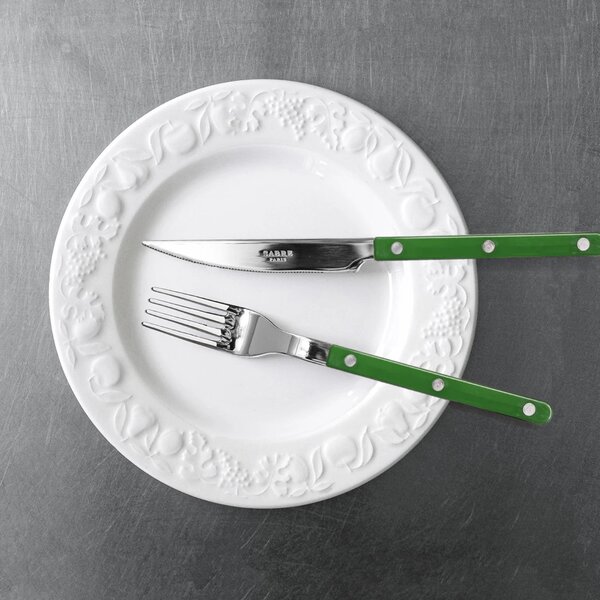 4-dílná sada příborů Bistrot Brillant – Green
