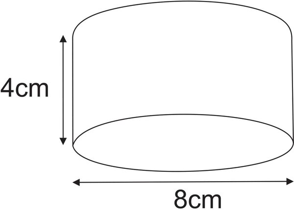 Kaja Horn stropní světlo 1x10 W bílá K-5471