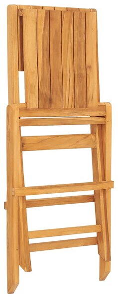 Skládací židle 4 ks 47x62x90 cm Masivní teak 3155064