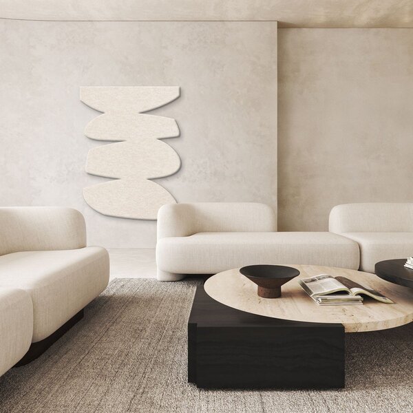 Látkový akustický panel 88x118 cm Stone Balance – Malerifabrikken
