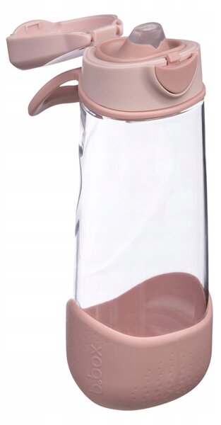 Láhev Na Pití pro děti do školy s náustkem na vodu 600 ml Blush Crush B.Box