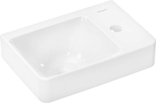 Hansgrohe Xelu Q umyvadlo 36x25 cm obdélníkový klasický-nábytkový bílá lesk 60314450