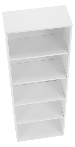 KONDELA Víceúčelový regál, bílá, YAN TYP 2