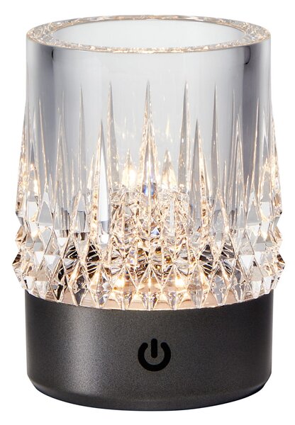 Zuma Line Crystal stolní lampa 1x1 W černá NHTD-N08-NB