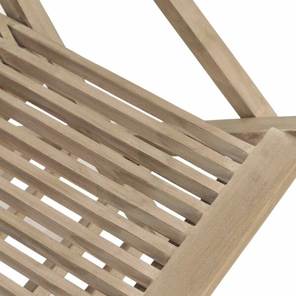 Skládací židle 4 ks, šedé, 56x61x89 cm, masivní teak 3155070