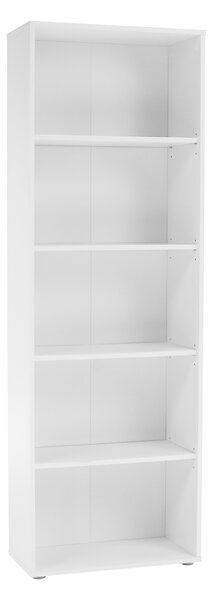 KONDELA Víceúčelový regál, bílá, YAN TYP 2