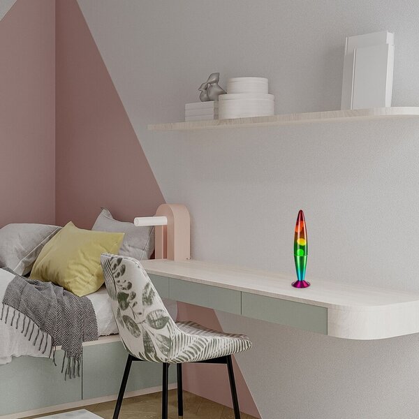 Rabalux Lollipop Rainbow2 stolní lampa 1x25 W vícebarevná 76111