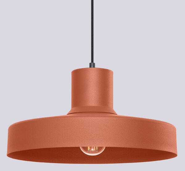 Sollux Lighting Bilo závěsné svítidlo 1x15 W červená SL.1706