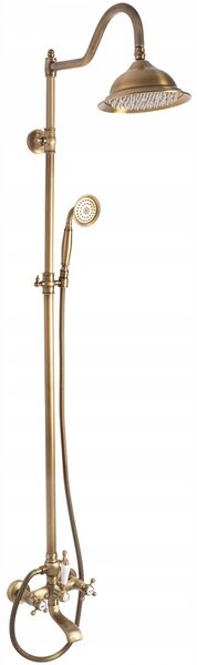 REA SPRCHOVÝ SET BERGAMO, ANTICKÁ BRONZ