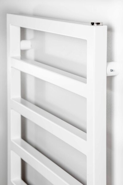 Luxrad Atria koupelnový radiátor designově 87x50 cm bílá ATR87050009003ZDC