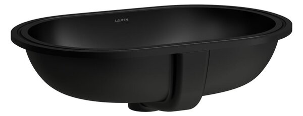Laufen Savoy umyvadlo 51x31 cm oválné pod pult černá matný H8189457161091