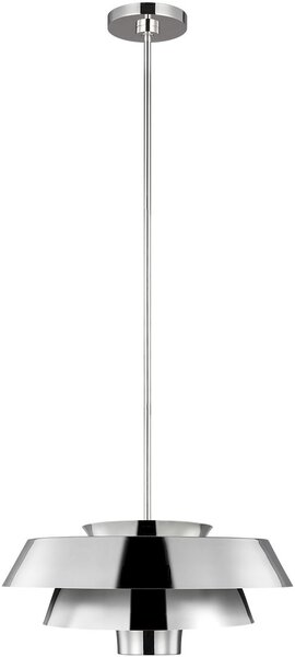 Elstead Lighting Brisbin závěsné svítidlo 1x60 W nikl FE-BRISBIN-PN