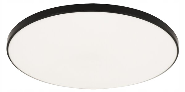 Struhm Stropní Svítidlo minimalistické LED ploché Dowbor 24W 37cm 4K IP44 černé