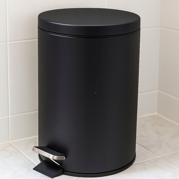 Bathroom Solutions Odpadkový koš NONI 5l černý