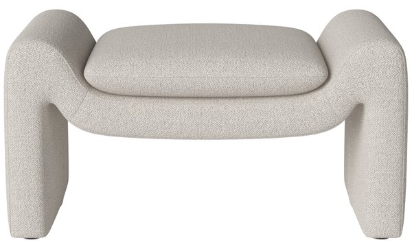 -25 % Dny MOMENTI– Bolia Béžová bouclé podnožka Mielo 83 x 52 cm
