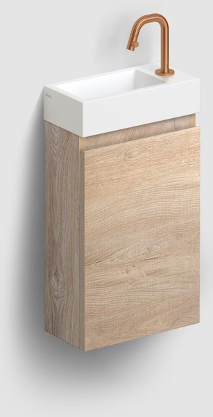 Clou Flush skříňka 36x18x55 cm pod umyvadlo závěsná dub IB/07.16.7036.63