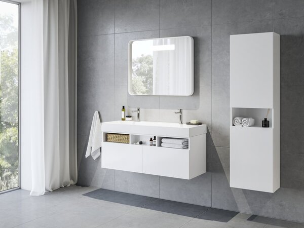Ravak Natural skříňka 45x26x160 cm boční závěsná bílá X000001789