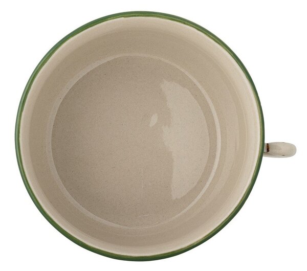 Zelená polévková miska z kameniny 460 ml Hezha – Bloomingville