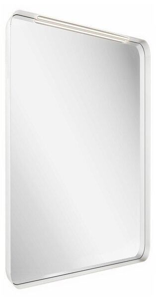 Ravak Strip zrcadlo 50.6x70.6 cm obdélníkový s osvětlením bílá X000001565