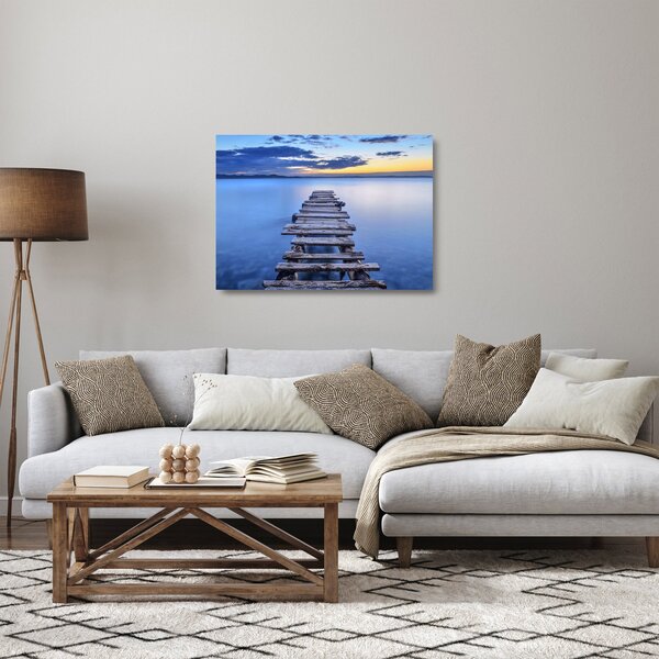 Skleněný obraz - Molo, Zadar, Chorvatsko (70x50 cm)