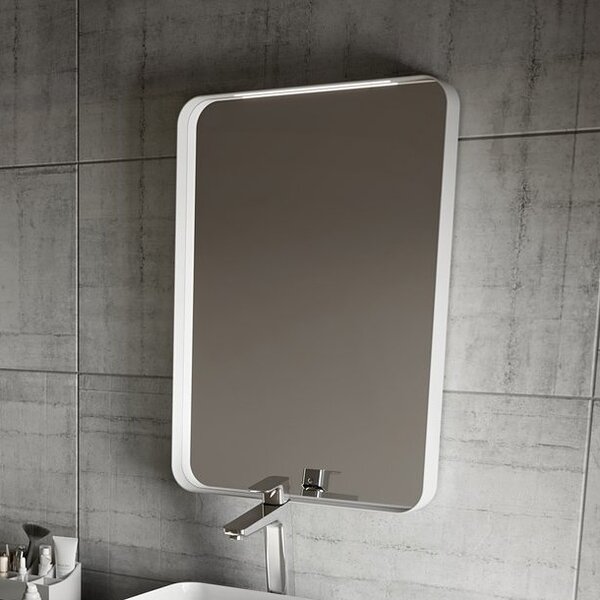Ravak Strip zrcadlo 50.6x70.6 cm obdélníkový s osvětlením bílá X000001565