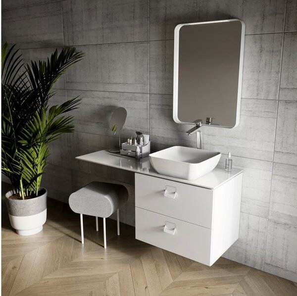 Ravak Strip zrcadlo 50.6x70.6 cm obdélníkový s osvětlením bílá X000001565