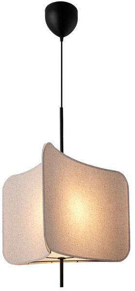 Nordlux Tinto závěsné svítidlo 1x15 W černá-béžová 2412173003