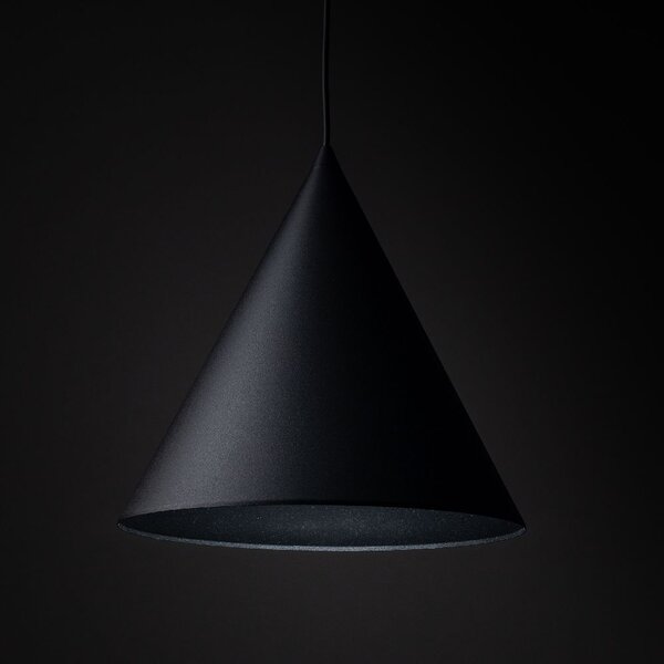 TK Lighting Cono závěsné svítidlo 1x15 W černá 6630