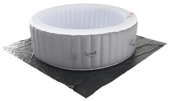 KONDELA Nafukovací vířivka, šedá/bílá, 4-6 os, 1000 l, KAMINO NEW TYP 2