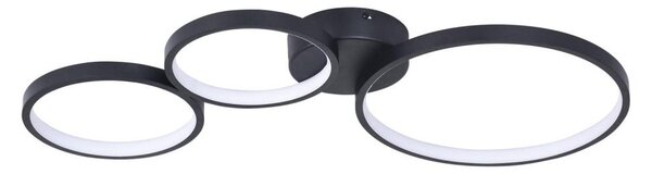 LED Stropní svítidlo FLAMENCO LED/33W/230V 4000K černá