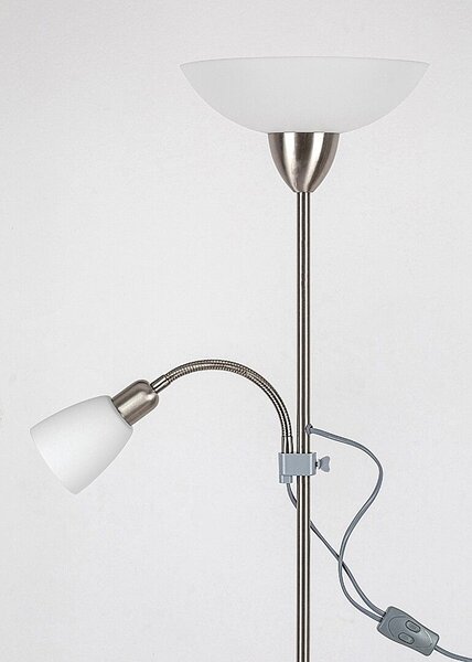Rabalux Diana stojací lampa 2x60 W bílá-chrom 4067