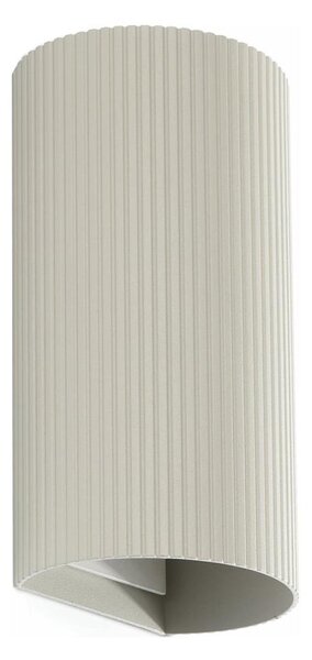 FARO 40544 - Nástěnné svítidlo SOLE 2xGU10/8W/230V šedá vroubkovaná kulatý