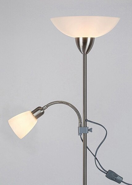 Rabalux Diana stojací lampa 2x60 W bílá-chrom 4067