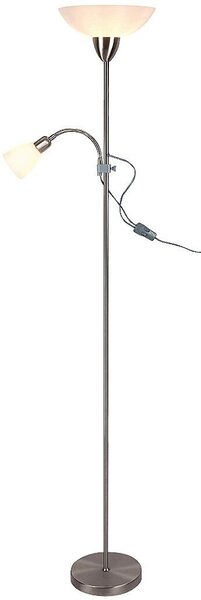 Rabalux Diana stojací lampa 2x60 W bílá-chrom 4067