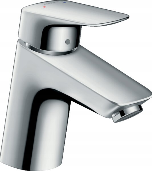 Umyvadlová baterie stojánková Hansgrohe Logis stříbrná