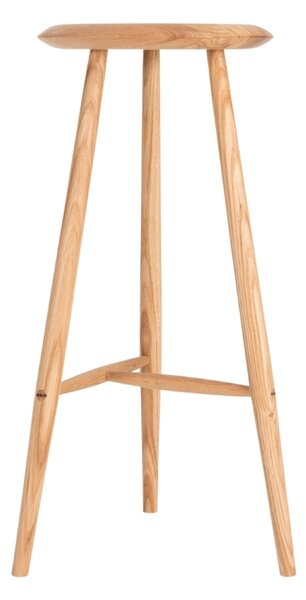 -25 % Dny MOMENTI– Gazzda Dubová barová židle Blanc 65 cm