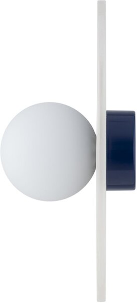 Argon Boll nástěnné svítidlo 1x6 W opálová-tmavě modrá 8935