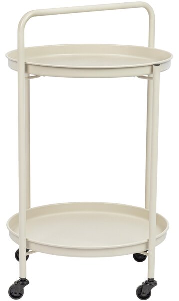-25 % Dny MOMENTI– Bizzotto Krémový zahradní servírovací stolek Austin 45 cm