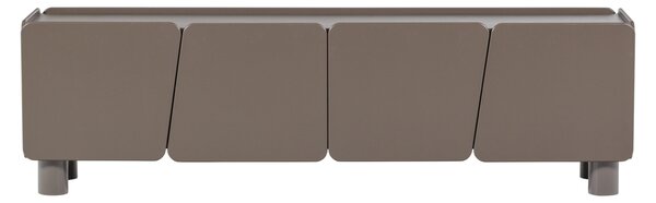 -25 % Dny MOMENTI– WOOOD Světle hnědý dřevěný TV stolek Root 200 x 45 cm