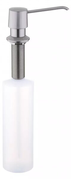 Ruční dávkovač mýdla, lahvička do dávkovače Donner, 470 ml, stříbrný