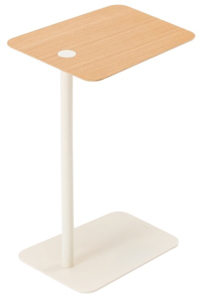 -25 % Dny MOMENTI– Gazzda Dubový odkládací stolek Loop 42 x 35 cm s bílou podnoží