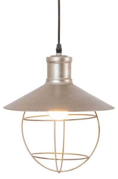 Kovové závěsné svítidlo - Ø 27*31 cm E27/60W - Clayre & Eef