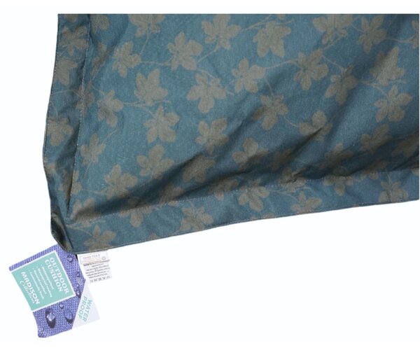 Sedací polštář na zem LAZY BAG 150x125 cm modrý