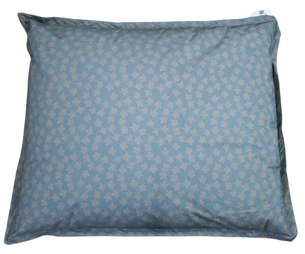 Sedací polštář na zem LAZY BAG 150x125 cm modrý