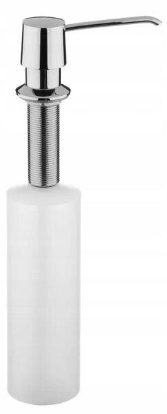 Ruční dávkovač mýdla, lahvička do dávkovače Donner, 470 ml, stříbrný