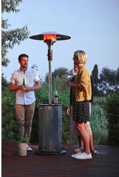 Šedá tepelná plynová lampa ENDERS Fancy