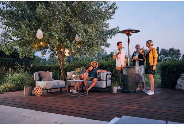 Šedá tepelná plynová lampa ENDERS Fancy